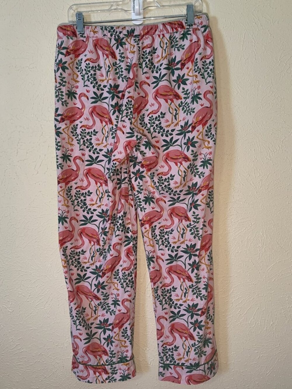 Printfresh Organic Cotton Long-Sleeve Flamingo print PJ set, Size Medium - Picture 5 of 5